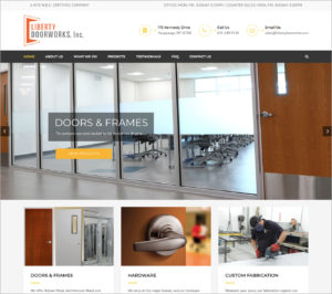 Liberty Doorworks Responsive Website Design